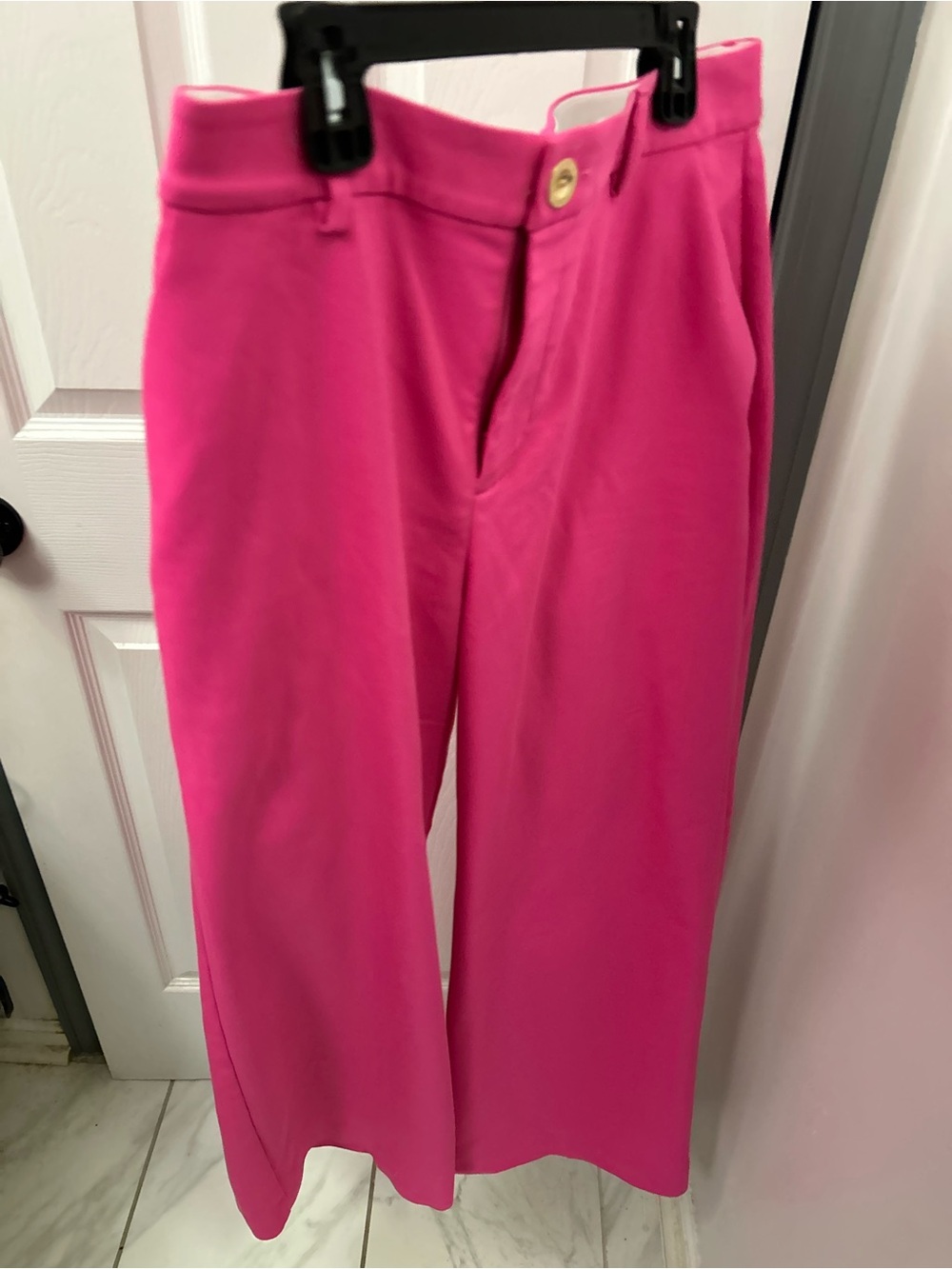 NWOT LILLY PULITZER ' Bright Pink Wide-Leg Dress Pants.